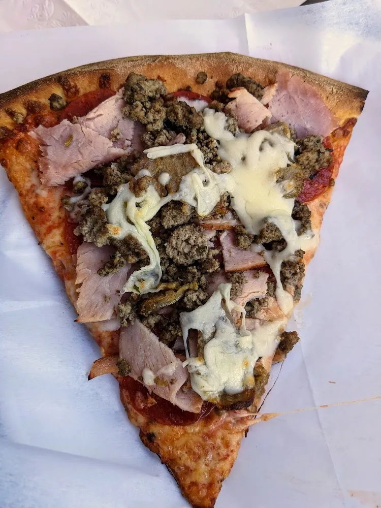 Meat Lovers Pizza Slice