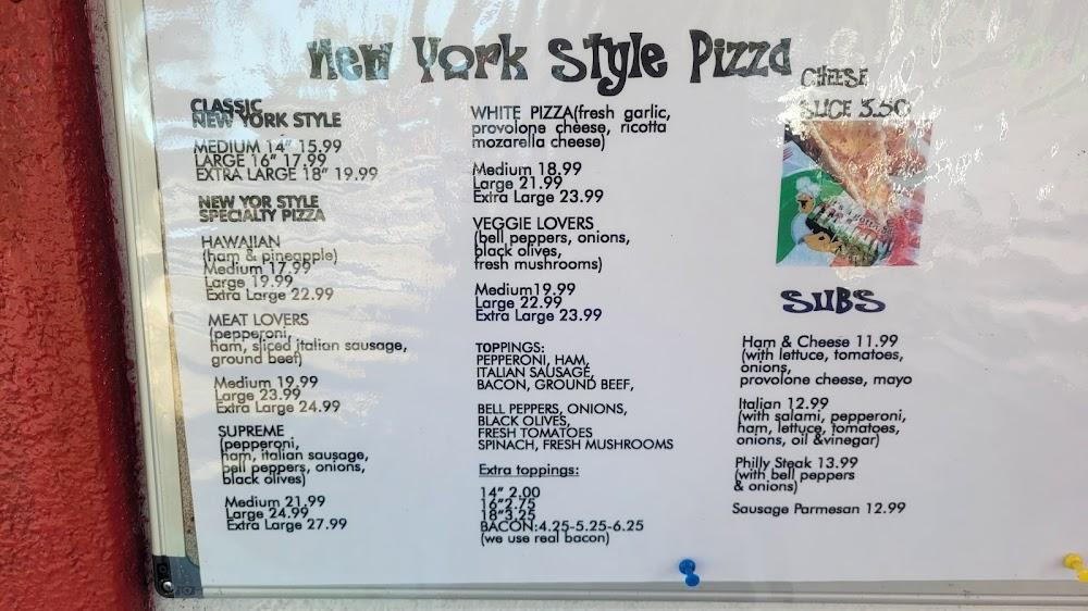 Old School Pizzeria Menu image 2