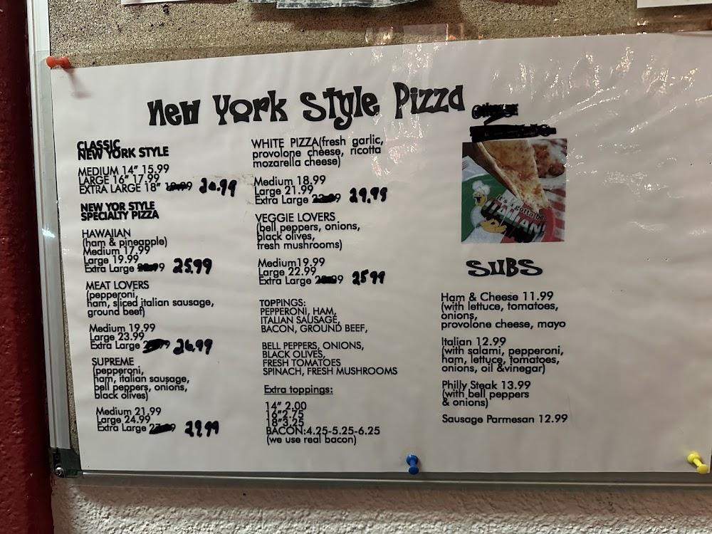 Old School Pizzeria Menu image 3